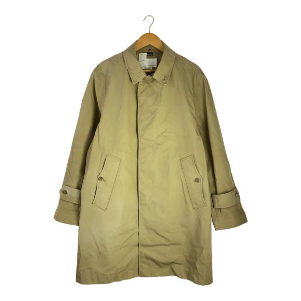 nanamica◇ステンカラーコート/M/ゴアテックス/キャメル/GORE-TEX/襟