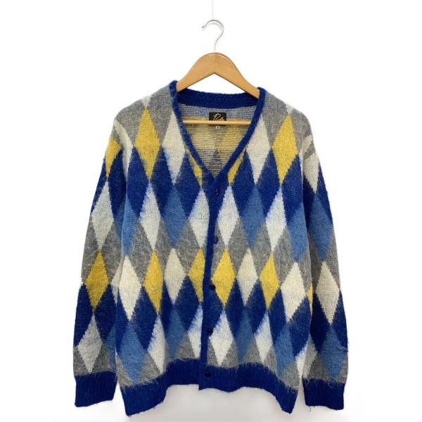 Needles◇22AW/LOFTMAN別注/LQ469/カーディガン(厚手)/M/モヘア/BLU