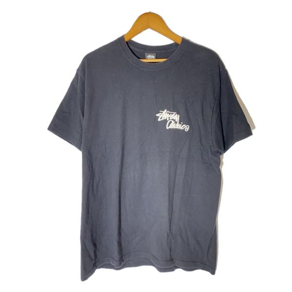 STUSSY◇ローマの休日/Tシャツ/L/コットン/BLK : セカンド STUSSY◇ローマの休日/Tシャツ/L/コットン/BLK : セカンド