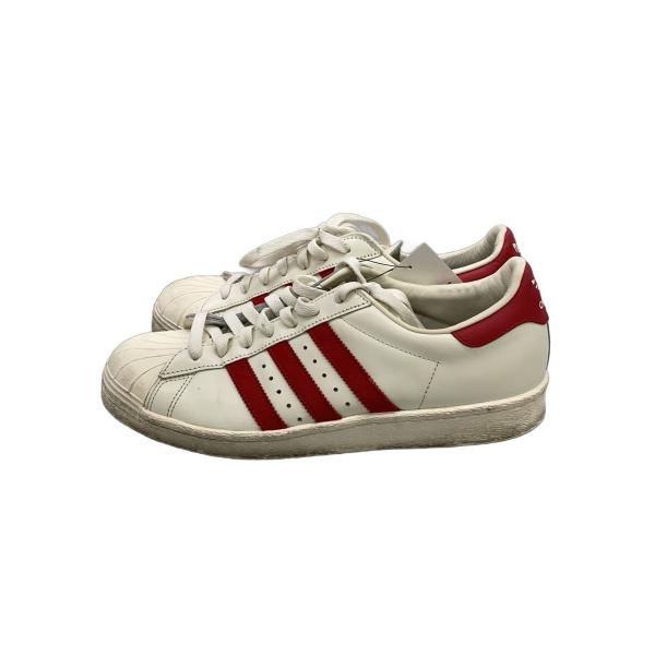 靴 adidas superstar 80S VINTAGE DX 27 ①adidas Superstar 80s Vintage Deluxe DX DLX 白赤 27