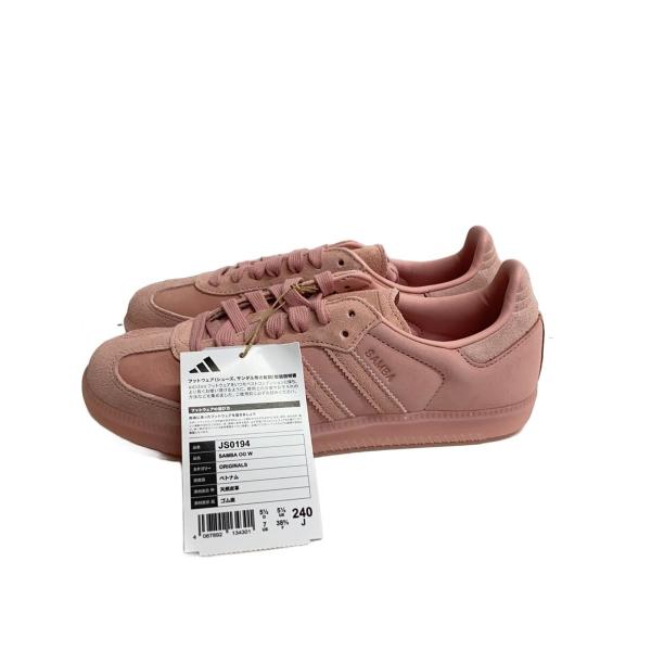 24cm adidas SAMBA OG サンバ スニーカー adidas◇SAMBA OG_サンバ OG/24cm/PNK/スウェード : セカンド
