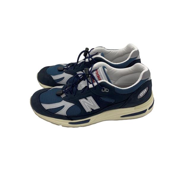 NEW BALANCE◆ローカットスニーカー/UK9.5/NVY/U991VN2