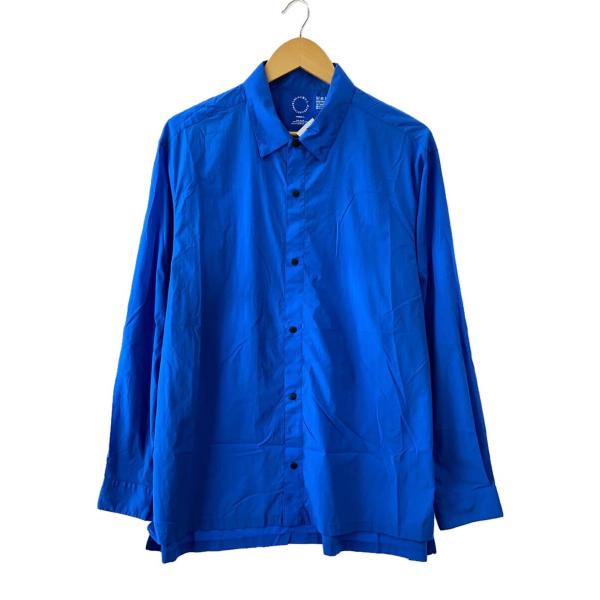 山と道 U.L. HIKE & BACKPACKING SHOP◇長袖シャツ/L/ナイロン/BLU