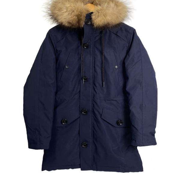 BOLINI◇ダウンジャケット/44/ナイロン/NVY/無地/TCB0239 : セカンド