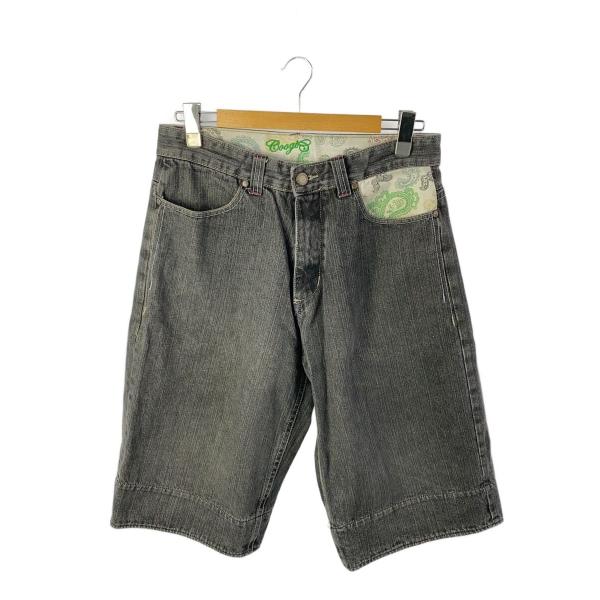 COOGI◇ショートパンツ/34/コットン/GRY/バギーショーツ/ジョーツ
