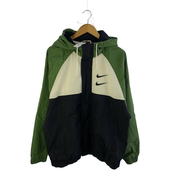 Nike グリーン ナイロンジャケット XXL NIKE◇ナイロンジャケット/XXL/ナイロン/GRN/CJ4889-010 : セカンド