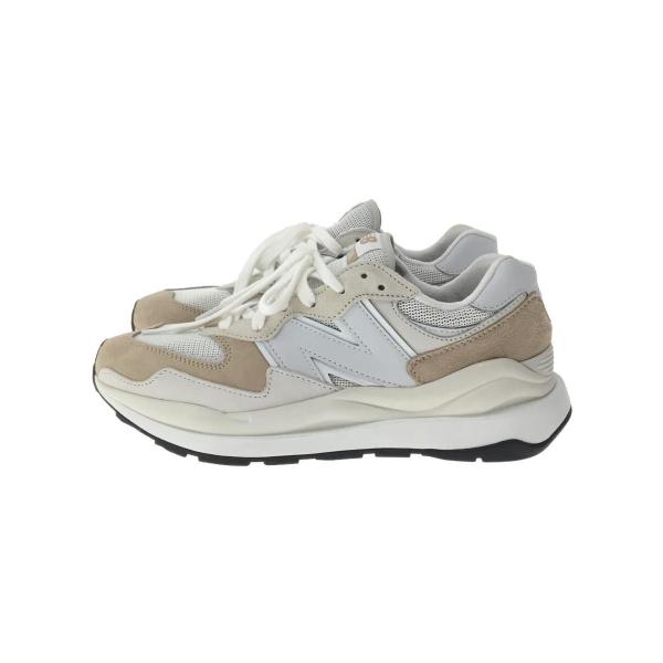 NEW BALANCE◇ローカットスニーカー/26cm/ホワイト/スウェード 