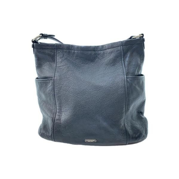 COACH◇ショルダーバッグ/レザー/黒/F31323/コーチ : セカンド