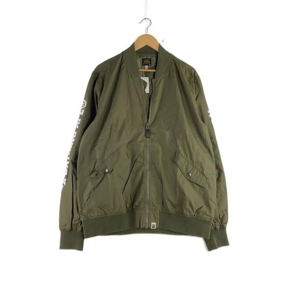 A BATHING APE◇ナイロンジャケット/XXL/ナイロン/KHK/001GDE201009X