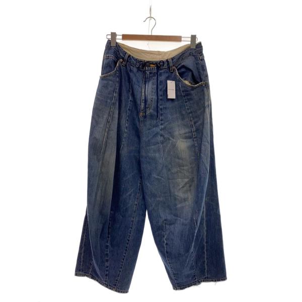 Needles◇ボトム/ニードルズ/コットン/ヒザデルパンツ/IDG/DI123