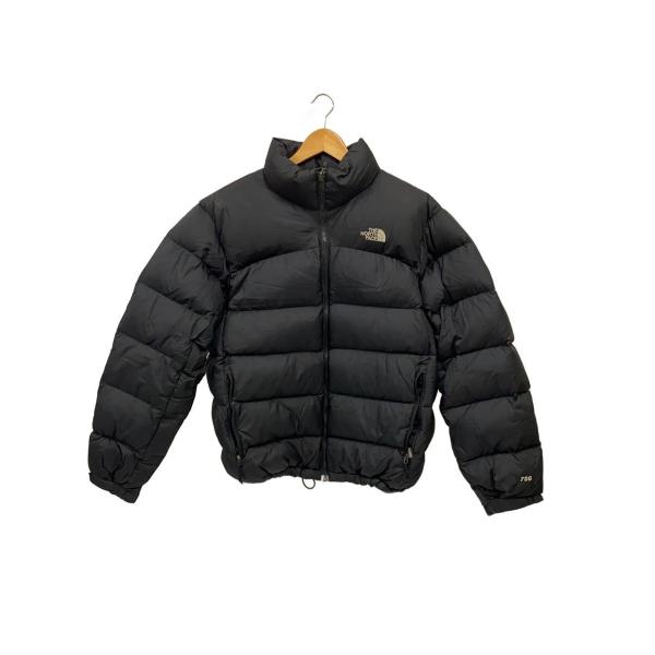 THE NORTH FACE◇ダウンジャケット/ヌプシ/L/ナイロン/黒/700fill/ザ
