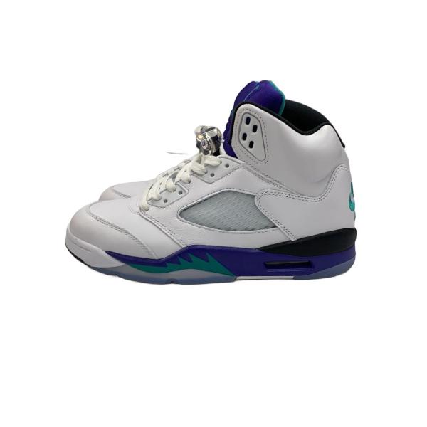 NIKE◆AIR JORDAN 5_エア ジョーダン 5/27cm/ホワイト/ナイキ/HQ7978-100//