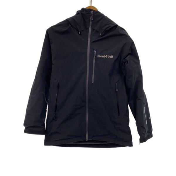 mont-bell◇パウダーグライド パーカ MENS/S/ポリエステル/BLK