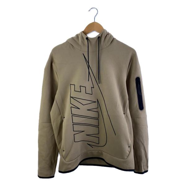 NIKE◇パーカー/L/ポリエステル/BEG/DX0578-247/ナイキ テック NIKE◇パーカー/L/ポリエステル/BEG/DX0578-247/ナイキ テック