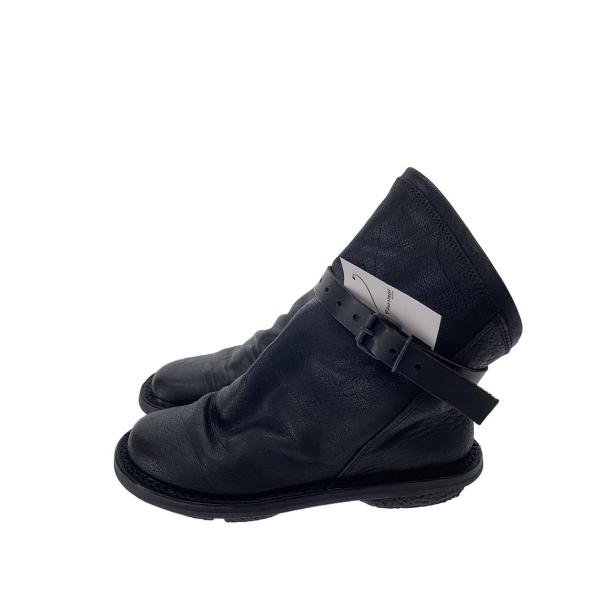 【美品】trippen BOMB レザーブーツ シボ加工 36 trippen◇ブーツ/36/BLK/レザー/Bomb black : セカンドストリートYahoo