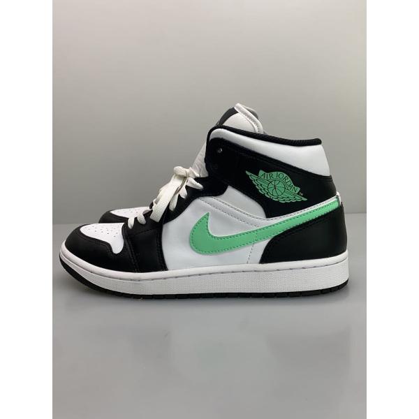 NIKE◇AIR JORDAN 1 MID_エア ジョーダン ミッド/27cm/BLK NIKE◇AIR JORDAN 1 MID_エア ジョーダン ミッド/27cm/BLK