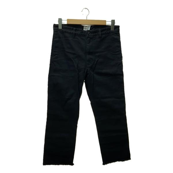 WTAPS◇ボトム/1/コットン/BLK/無地/191BRDT-PTM04 : セカンド