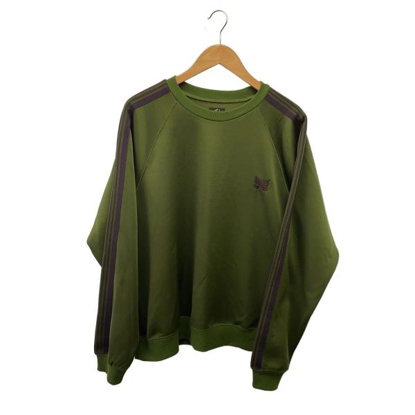 Needles スウェット　m Needles◇スウェット/L/ポリエステル/GRN/無地/0T227 : セカンド