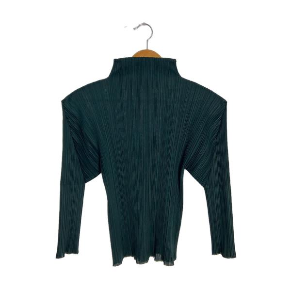PLEATS PLEASE ISSEY MIYAKE◇ハイネックプリーツ長袖カットソー/3