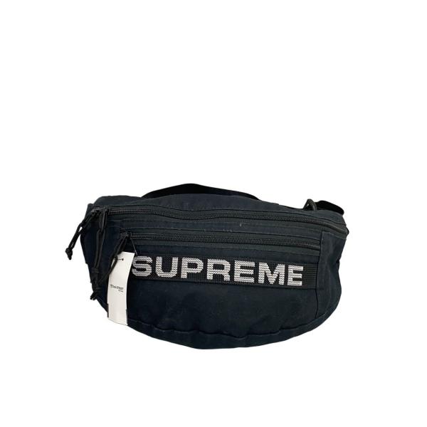 Supreme◇ウエストバッグ/コットン/BLK : セカンドストリートYahoo!店