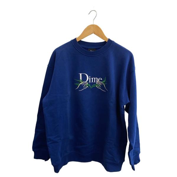 Dime◇スウェット/L/コットン/BLU/無地 : セカンドストリートYahoo!店