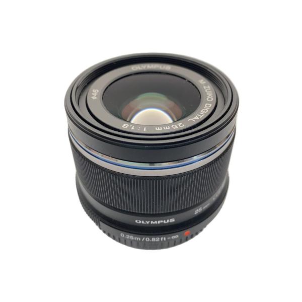 OLYMPUS◇レンズ M.ZUIKO DIGITAL 25mm F1.8 [ブラック] : セカンド