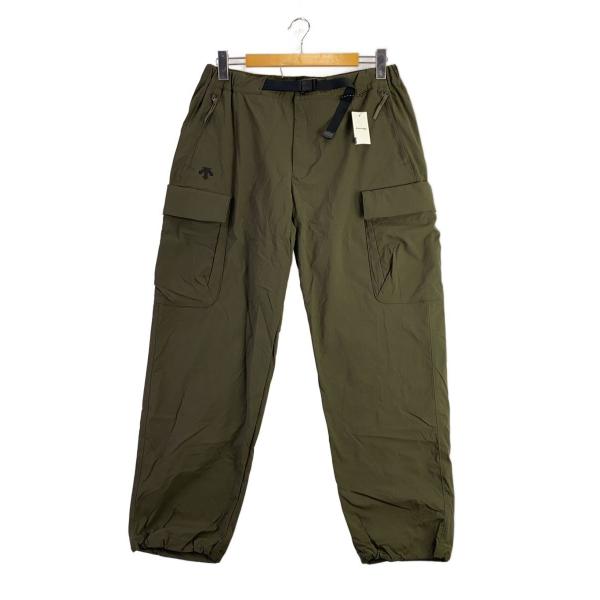 DESCENTE◇ALLTERRAIN81/カーゴパンツ/O/ナイロン/KHK/無地/D05FLP05M