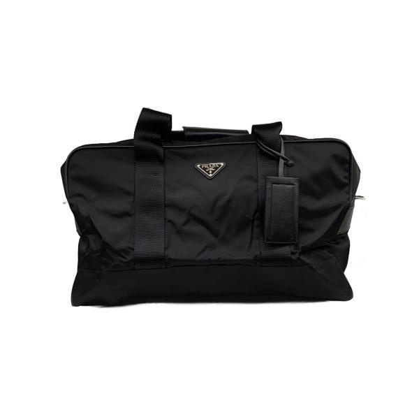 PRADA ボストンバック PRADA◇ボストンバッグ/ナイロン/BLK : セカンドストリートYahoo!店