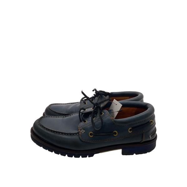 Danner◇3EYELET/デッキシューズ/26.5cm/BLU/レザー/D0024 : セカンド