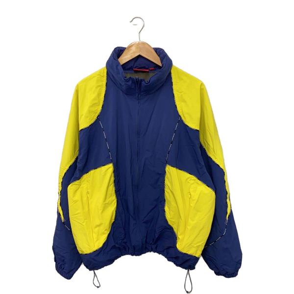 Supreme◇Logo Piping Hooded Track Jacket/ナイロンジャケット/XL