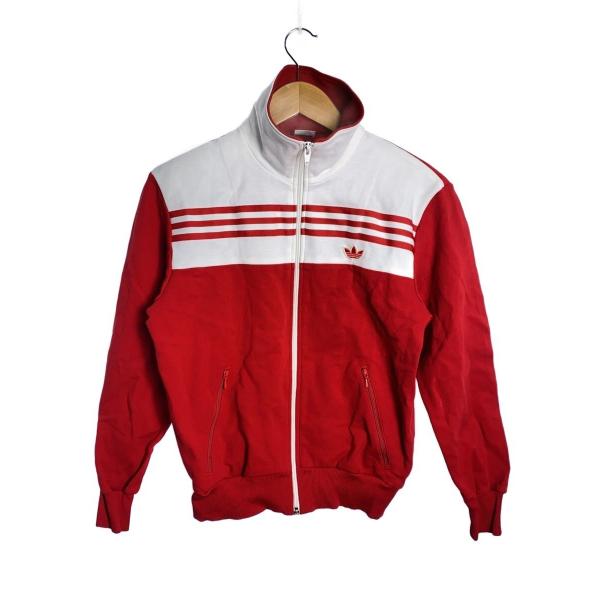 adidas◇ジャージ/1/ポリエステル/RED/ATS-33F : セカンドストリート