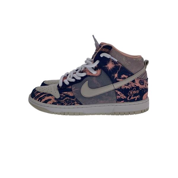 NIKE◆Dunk High/Blue Grey/NEVER CHANGE/28cm/PNK/レザー/DR1415-900