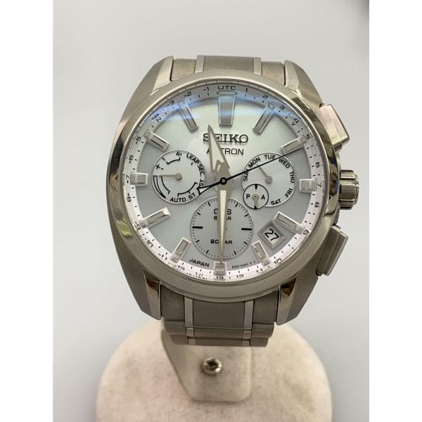 SEIKO / セイコー/ソーラー腕時計/アナログ/チタン/シルバー/シラバー/5X53-0AV0// SEIKO◇セイコー/ソーラー腕時計/アナログ/チタン/シルバー/シラバー