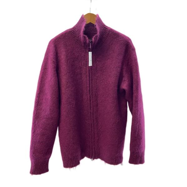 Needles◇カーディガン(厚手)/L/モヘア/BRD/無地/NS283 : セカンド