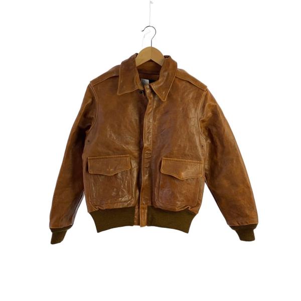 Buzz Rickson's◇TYPE A-2 ORDER NO.W535 A.C.20960/36/牛革/BRW/無地