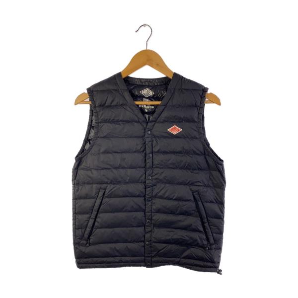 DANTON◇ダウンベスト/38/ナイロン/BLK/無地/18A-KW-001 DANTON◇ダウンベスト/38/ナイロン/BLK/無地/18A-KW-001