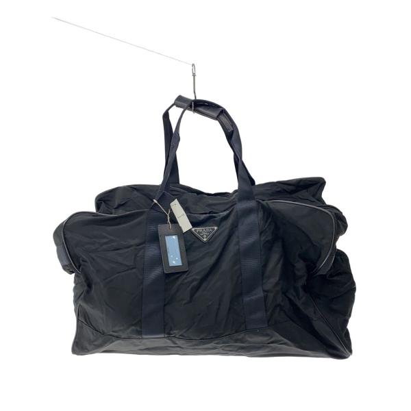 PRADA◇ボストンバッグ/ナイロン/BLK/無地 : セカンドストリートYahoo