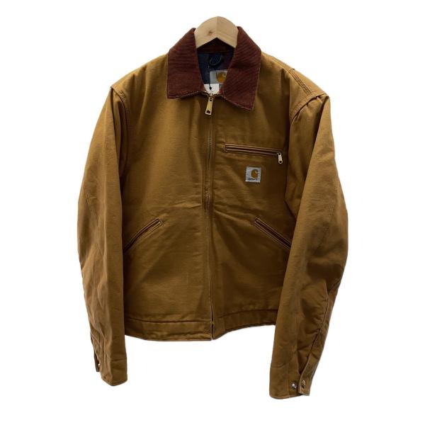 Carhartt◇デトロイトジャケット/USA製/S/コットン/CML/J001-BRN Carhartt◇デトロイトジャケット/USA製/S/コットン/CML/J001-BRN