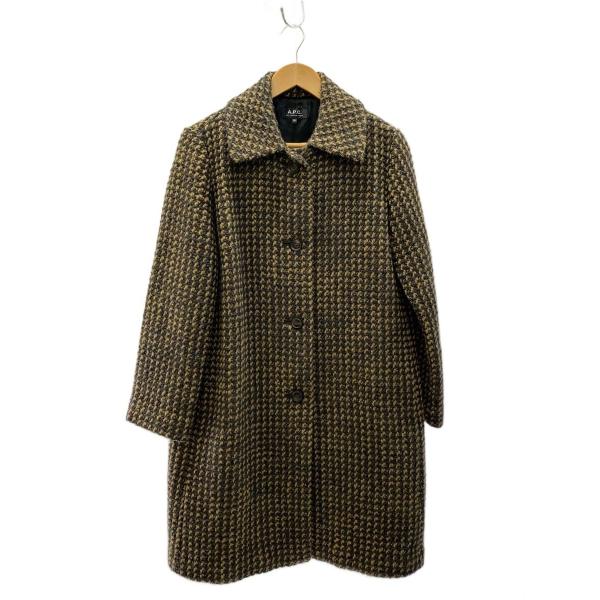 A.P.C.◇コート/36/ウール/BEG/チェック : セカンドストリートYahoo!店