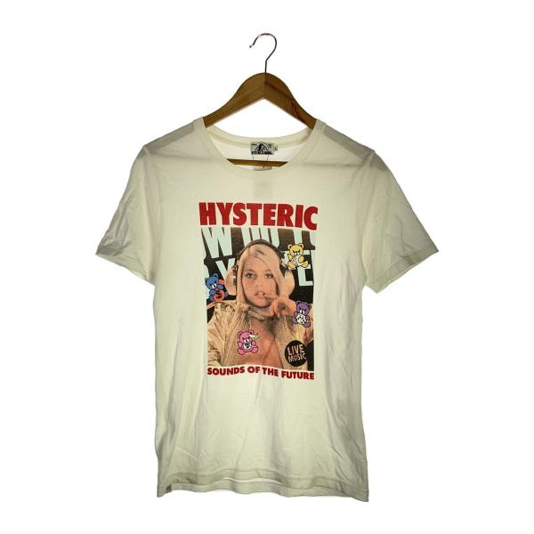 HYSTERIC GLAMOUR◇Tシャツ/S/コットン/WHT/0263CT10 : セカンド
