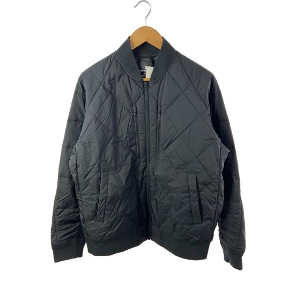 UNIQLO×White Mountaineering◇ダウンジャケット/L/ナイロン/BLK/無地