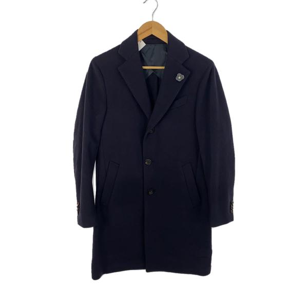 LARDINI◇ブートニエール付き/チェスターコート/46/ウール LARDINI◇ブートニエール付き/チェスターコート/46/ウール