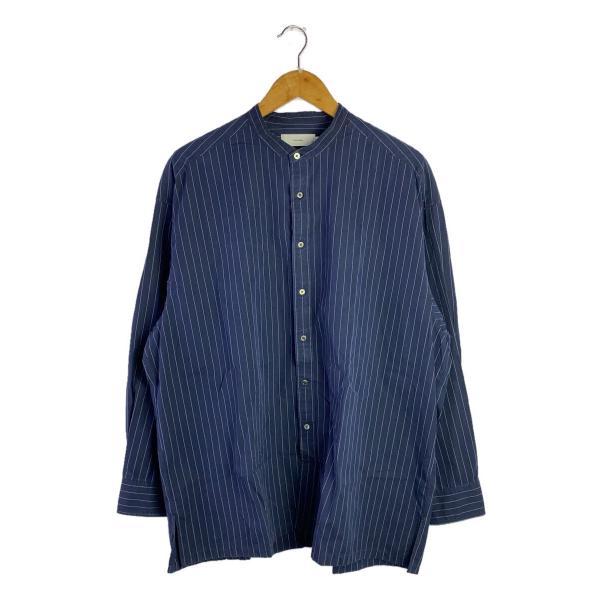 Graphpaper ストライプ 長袖シャツ　即購入可 Graphpaper (グラフペーパー) Broad L/S Oversized Regular