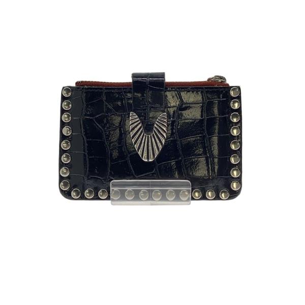 TOGA PULLA◇財布/レザー/BLK/無地/メンズ/TP22-AG223 : セカンド