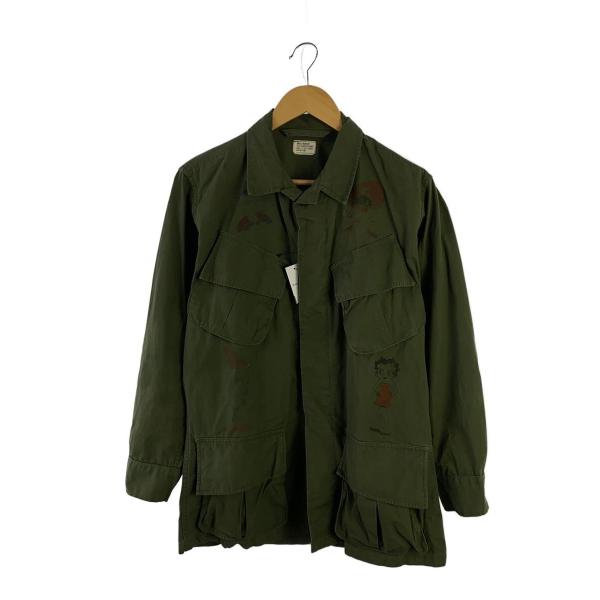 60's US ARMY 3rdジャングルファティーグジャケット S-R US.ARMY◇60s/VT/US/ARMY/ジャングルファティーグ/3rd初期/SR/転写