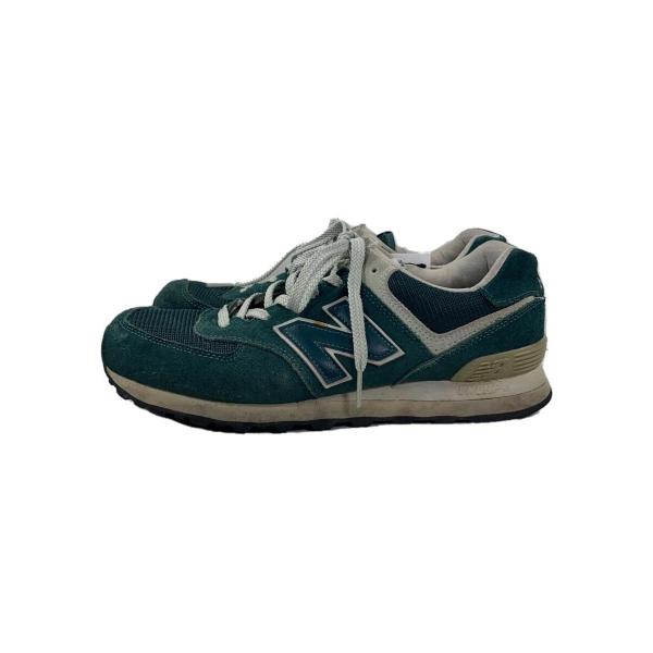 NEW BALANCE◆ニューバランス/ML574/27cm/GRN/スウェード