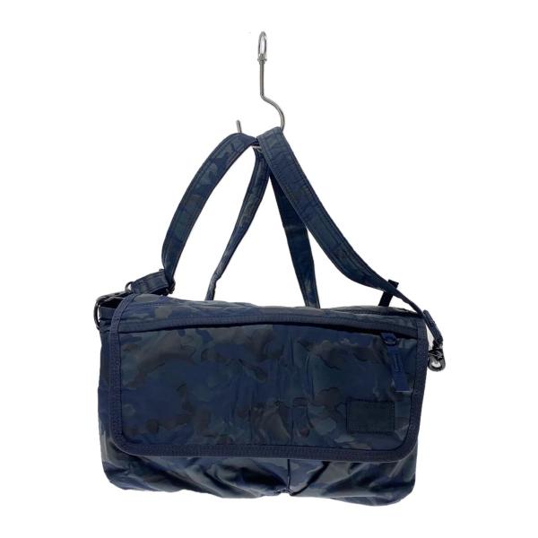 HEAD PORTER◇ショルダーバッグ/ナイロン/NVY/カモフラ : セカンド