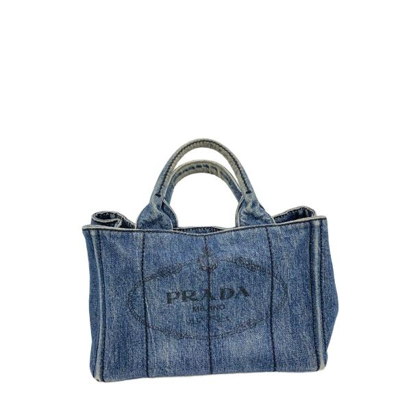PRADA ダークデニム トートバッグ PRADA◇トートバッグ/デニム/IDG : セカンドストリートYahoo!店 - 通販
