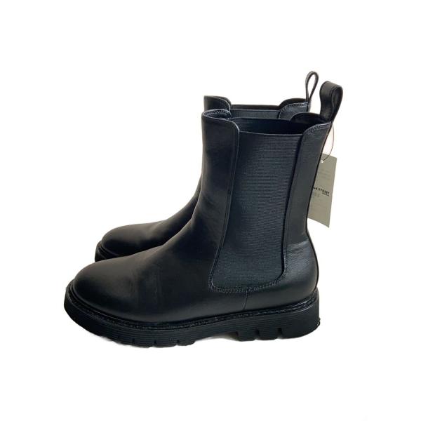 SLOBE IENA サイドゴアブーツ36 SLOBE IENA(IENA SLOBE)◇サイドゴアブーツ/37/BLK : セカンド