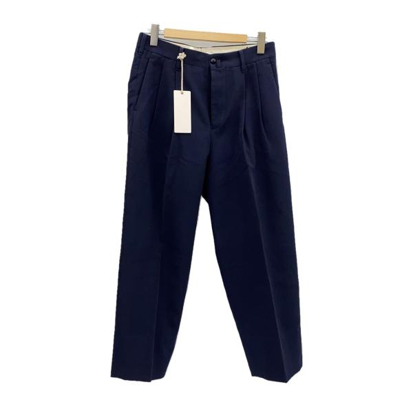 MAATEE&SONS◇俺のCHINO-PAN/スラックスパンツ/2/コットン/NVY/無地